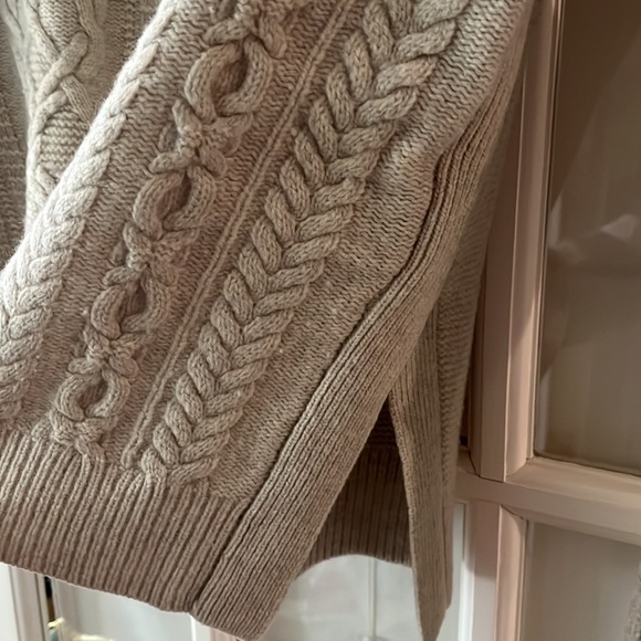 Madewell Merino wool cream sweater, size small - Picture 3 of 9